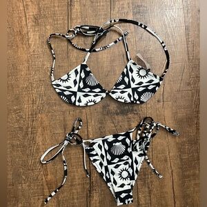 Lisa Says Gah reversible shell bikini